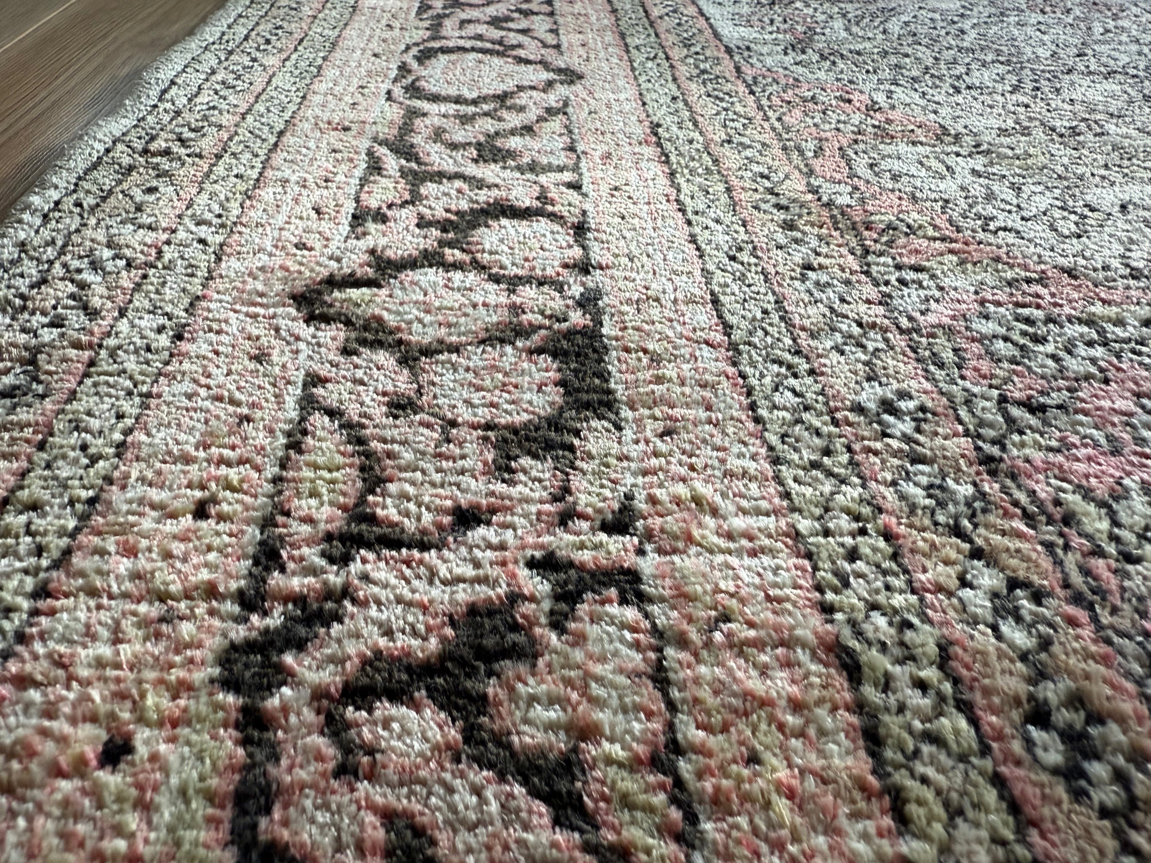 Handgeknoopt vintage tapijt – ca. 191 × 122 cm