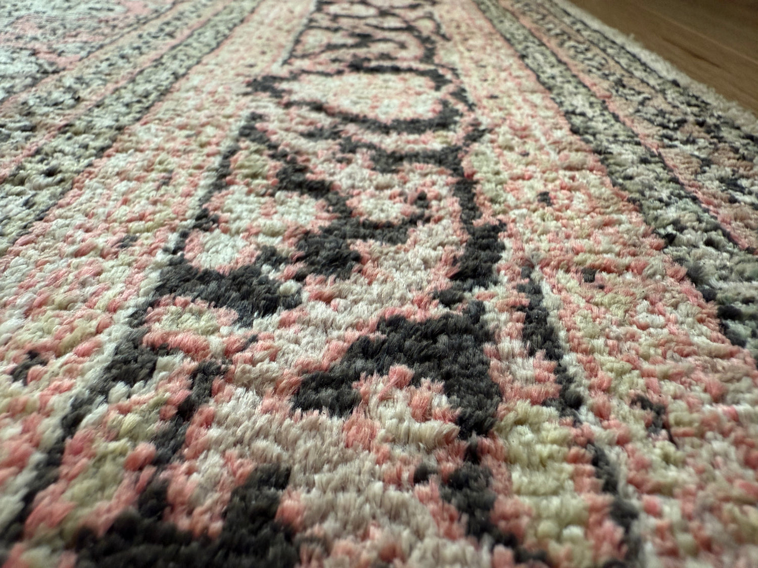 Handgeknoopt vintage tapijt – ca. 191 × 122 cm