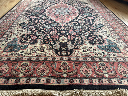 Handgeknoopt vintage tapijt – ca. 193 × 126 cm