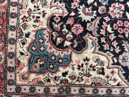 Handgeknoopt vintage tapijt – ca. 193 × 126 cm