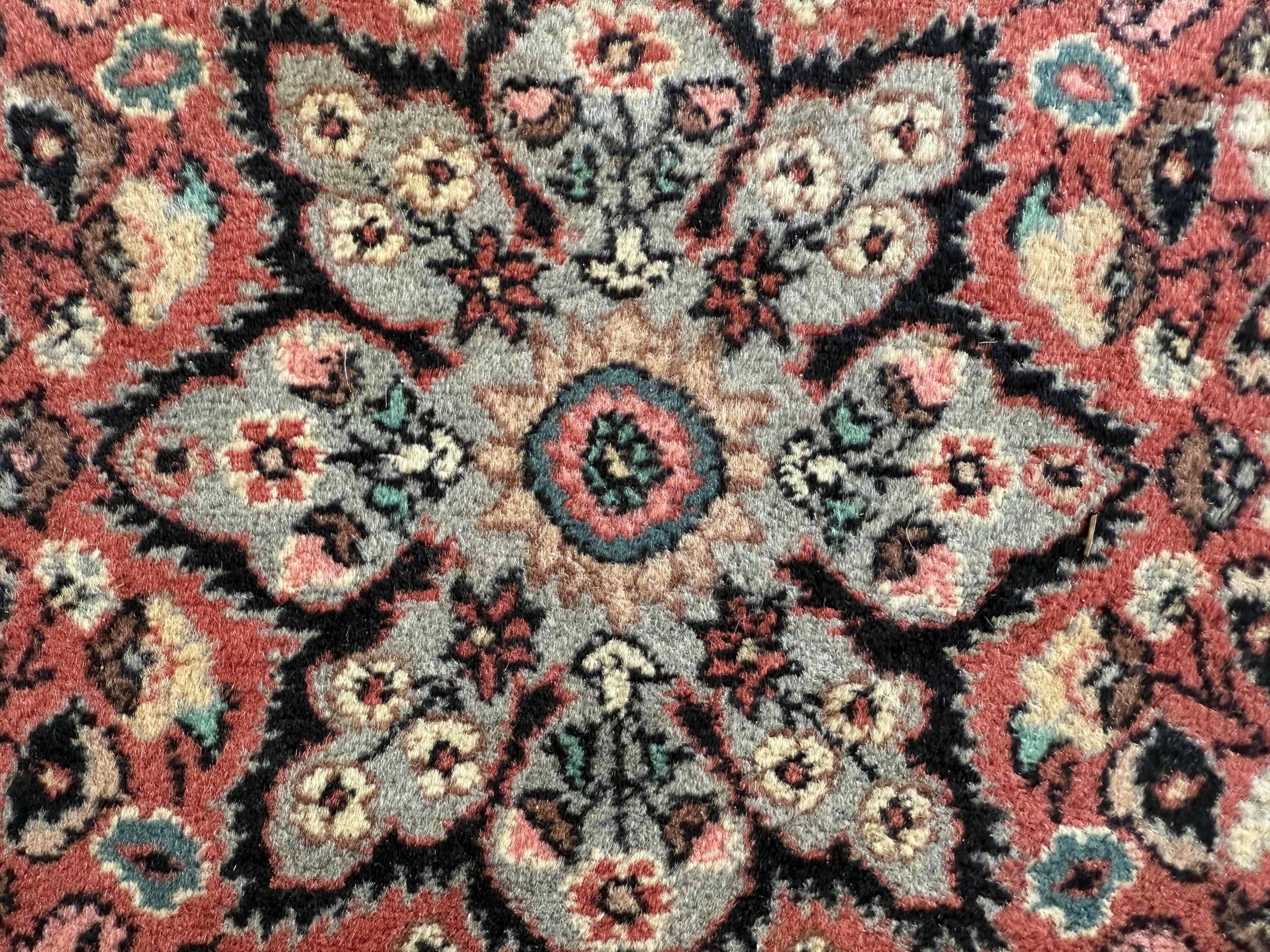 Handgeknoopt vintage tapijt – ca. 193 × 126 cm