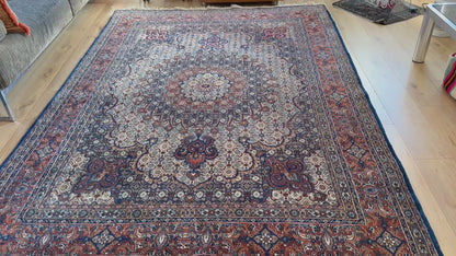 Handgeknoopt vintage tapijt – ca. 293 × 200 cm
